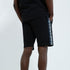 Ellesse short set for man סט מכנס וחולצה מהמותג אלס לגבר בצבע שחור